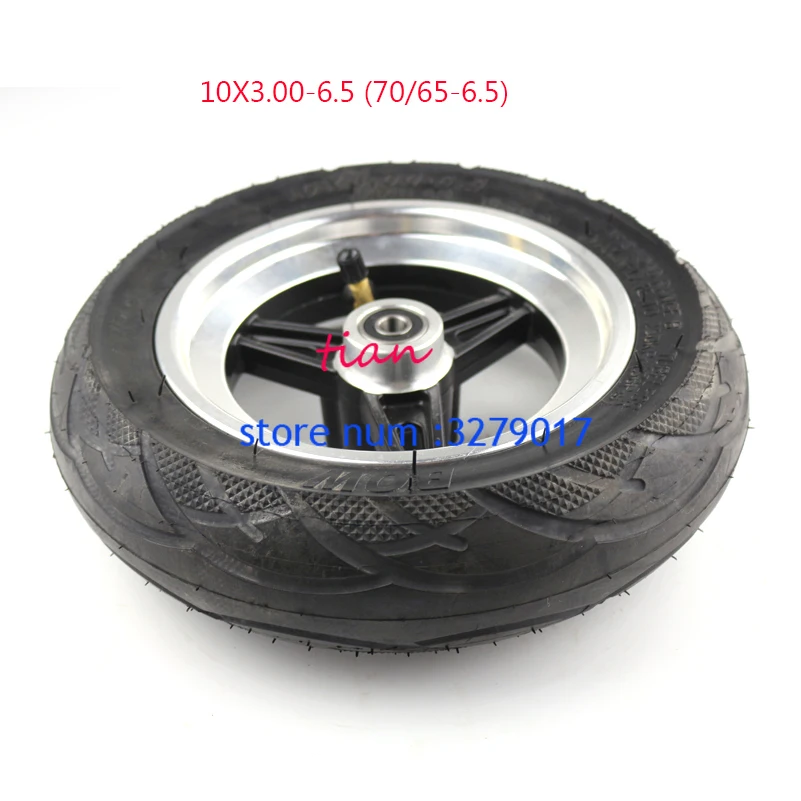 Free Shipping 10x3.00-6.5 Tubeless wheel Tire 70/65-6.5 Vacuum Tyre Fits Ninebot Mini Scooter No.9 Balance | Автомобили и