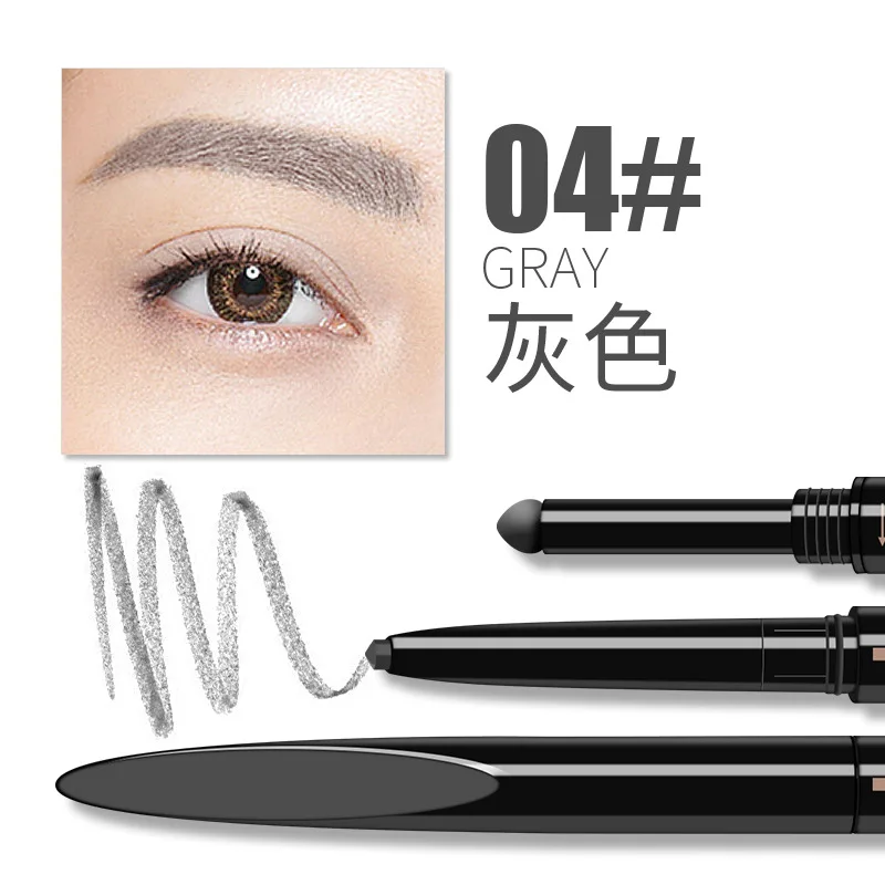 

4 Color Fashion Eyebrow Pencil Waterproof Long-lasting Easy To Wear Natural Brow Eyes Brand Makeup Cosmetics