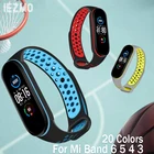 Ремешок для Xiaomi Mi Band 6 5 4 3, браслет для Xiao Mi Band 5 4, спортивный браслет для смарт-часов Mi Band6