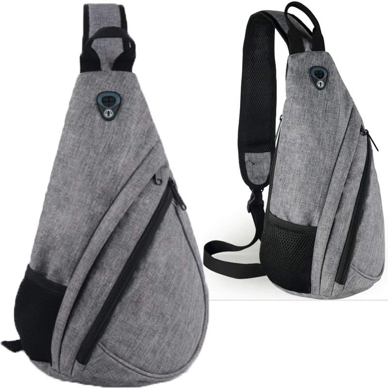 

Men's chest bag digital light storage gun bag messenger bag men's sports leisure waist bag multi-function shoulder bag