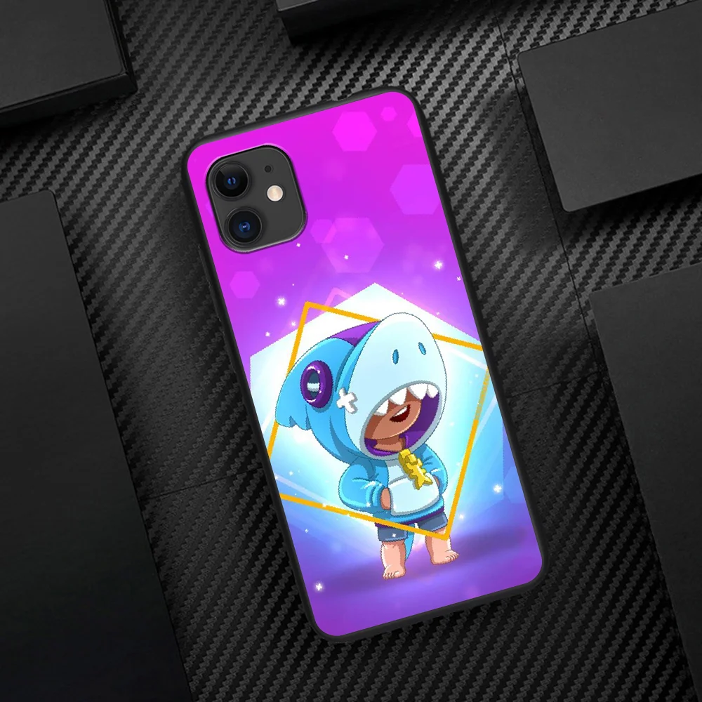 

Cartoon Stars Game Phone Case For Iphone 5 5S SE 2020 6 6S 7 8 Plus 11 12 Mini X XS XR Pro Max black Bumper Luxury Cover Pretty