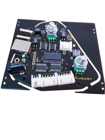 Печатная плата 2024 с компонентами