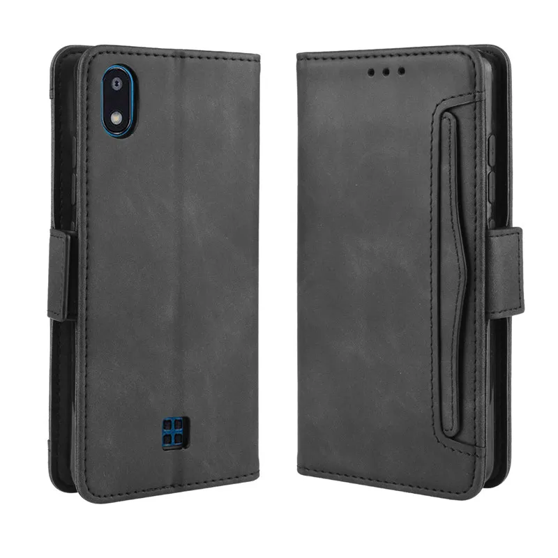 Чехол-книжка для LG K20, 2019, 5,45 дюйма, с несколькими отделениями для карт, кожаный, мягкий, с отделением-бумажником, для LG K 20 2019, X120EMW