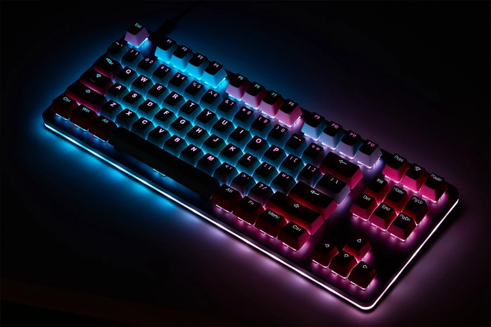 Taihao pbt двойные колпачки для клавиш самостоятельной сборки игровая механическая
