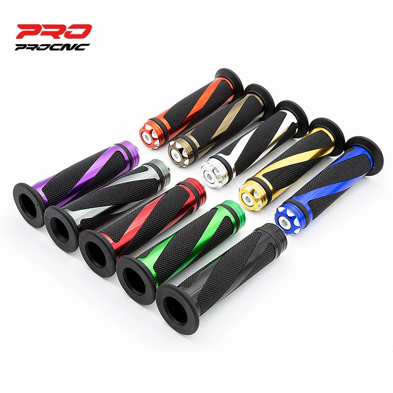 

7/8"22mm Universal Motorcycle Handle Handlebar Hand Bar Grip hand grips FOR HONDA 250 600 900 CB400 VTEC400 CB-1 VTR250 MSX125