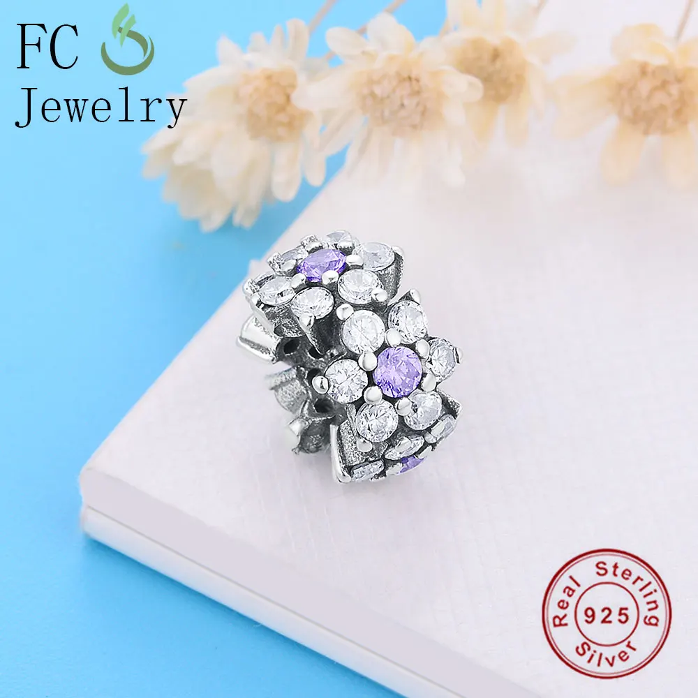 FC Jewelry подходит для оригинального бренда очаровательный браслет серебро 925 пробы