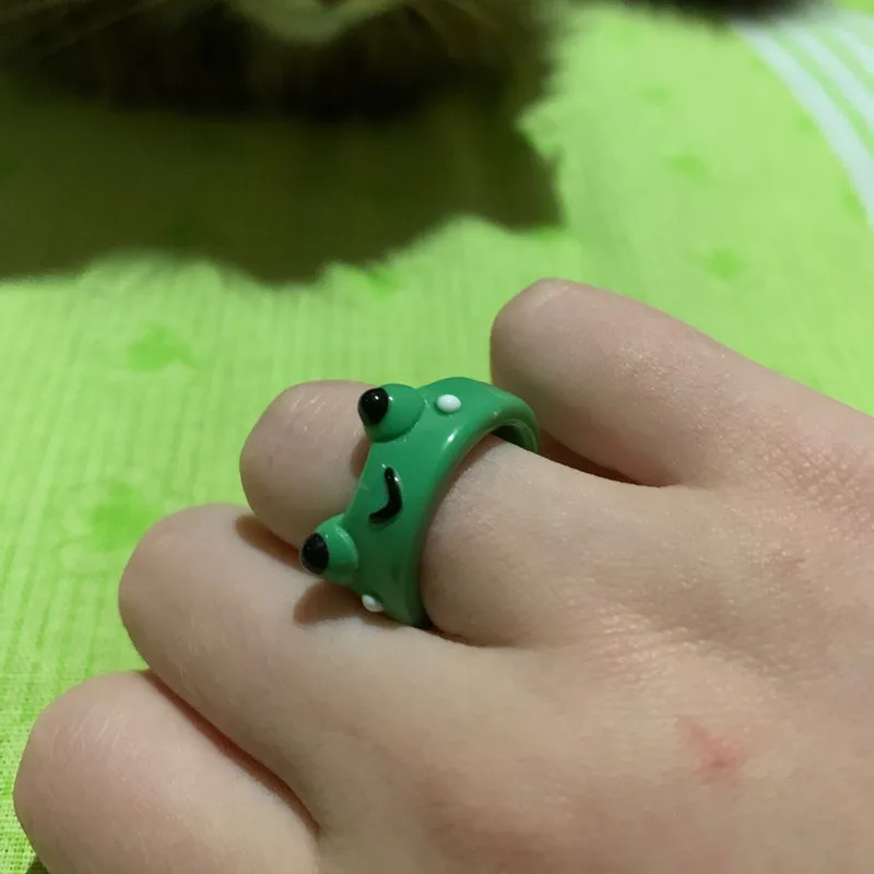 Кольцо полимерное в виде животного для женщин и девушек | Украшения аксессуары