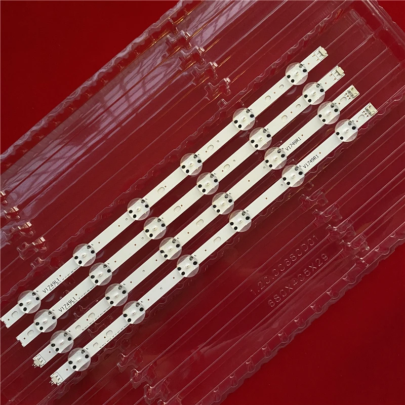 8 комплектов = 32 шт. Novo Kit 49UV340C 49UJ6565 49UJ670V V17 49 R1 L1 A 49uj | Освещение