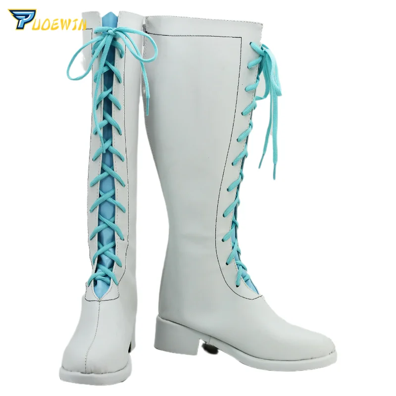 Аниме Love Live! Ботинки для косплея kotory Minami Wonderful Rush синие белые|wonderful rush|living shoeslove live