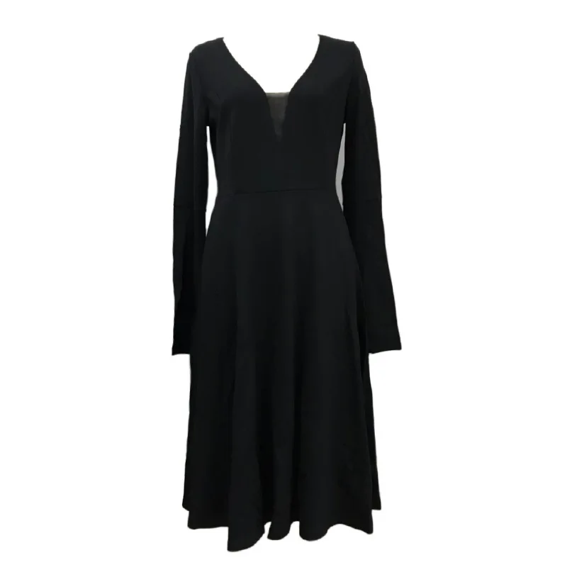 

Sexy V Neck Slim Long Party Midi Dress Women Black Summer Flare Sleeve Club Party Midi Dress Plus Size Vestido L-5XL