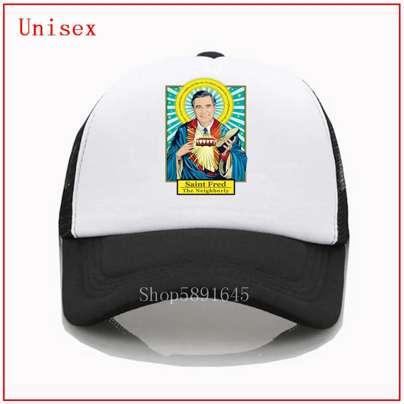 Модная сетчатая Кепка Saint Fred The Neighborly Mr Rogers бейсболка с принтом для мужчин и женщин