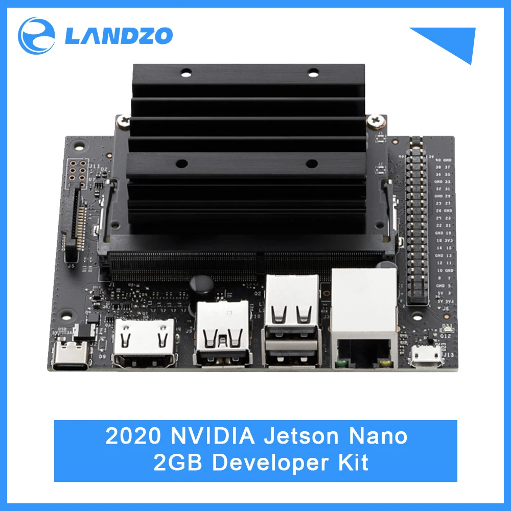 Новый комплект разработчика Nvidia Jetson Nano 2 Гб небольшой мощный компьютер для