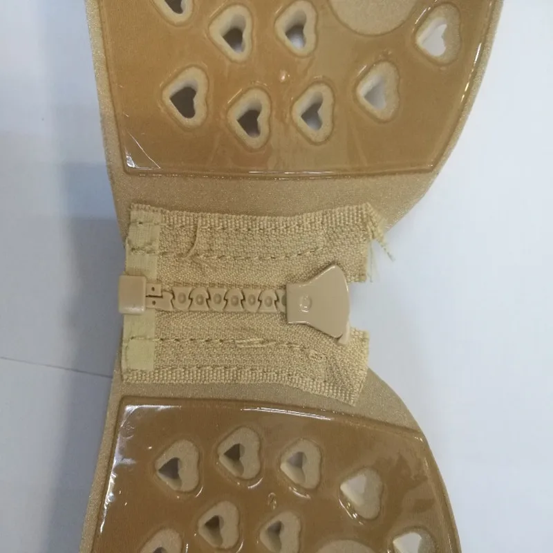 Zipper Invisible bra New Sexy bra Women Self Adhesive Strapless Bandage Stick Gel Silicone Push Up Invisible Bra