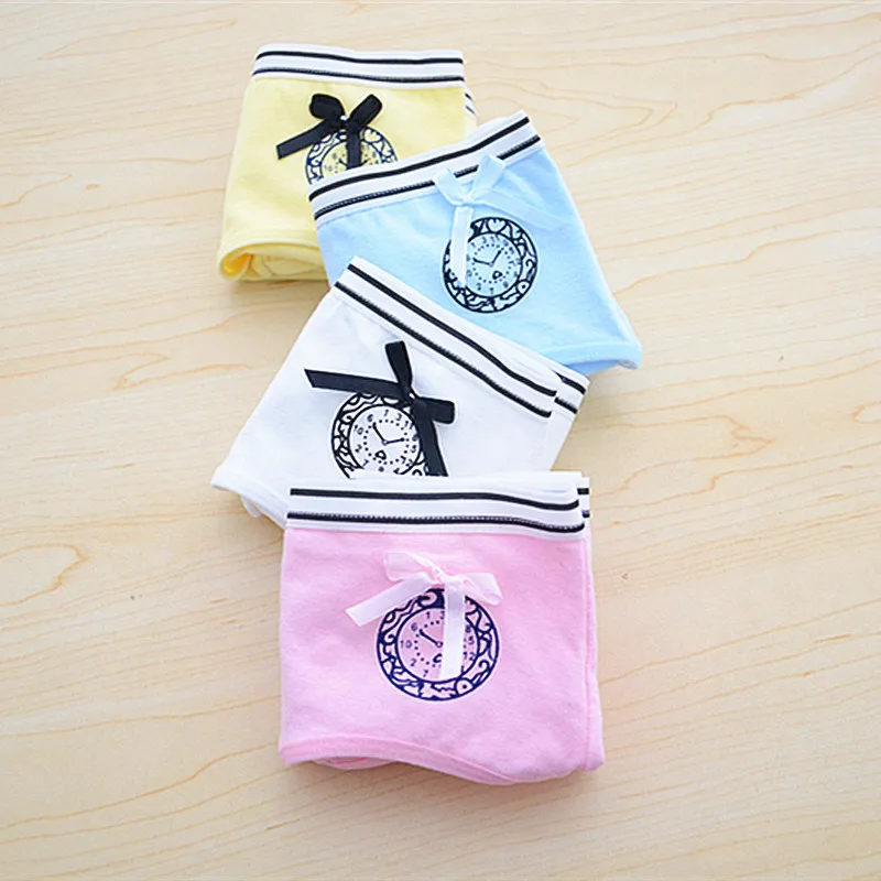 Однотонное женское нижнее белье эластичные удобные трусики из мягкого хлопка с