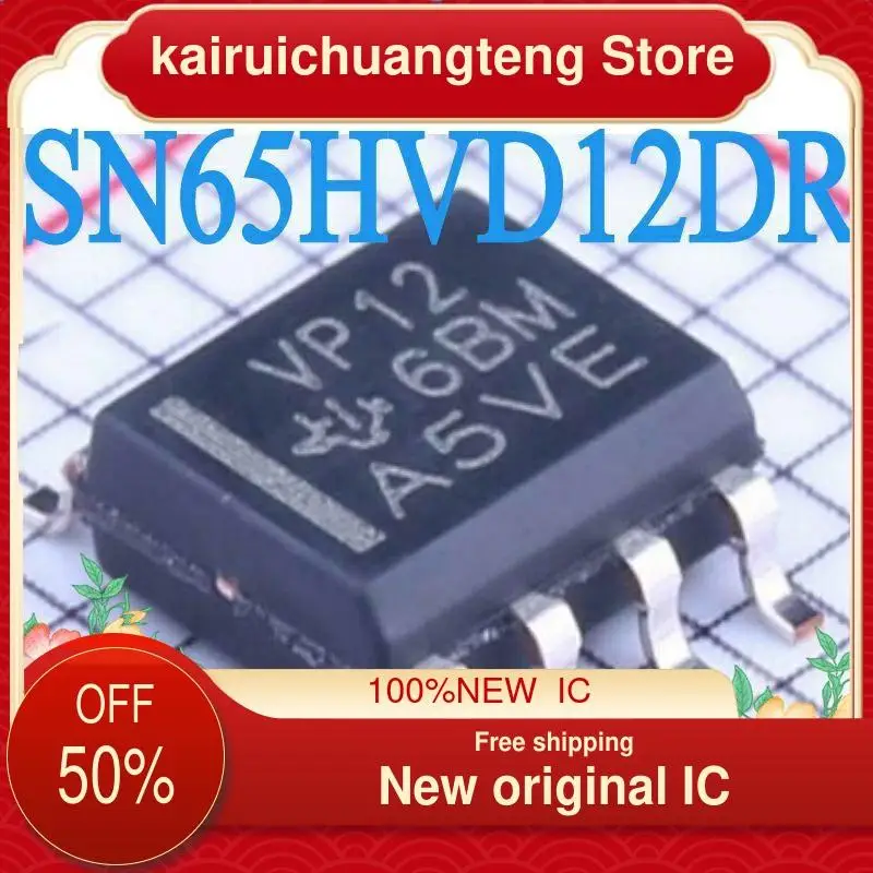 

(1 шт.) SN65HVD12D SN65HVD12DR VP12 SOP-8 новый оригинальный IC