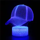 Прямая поставка, настольная 3d-лампа с пультом дистанционного управления и спортивной иллюзией, настольный 3D светильник, подарок для детей на день рождения, Рождество