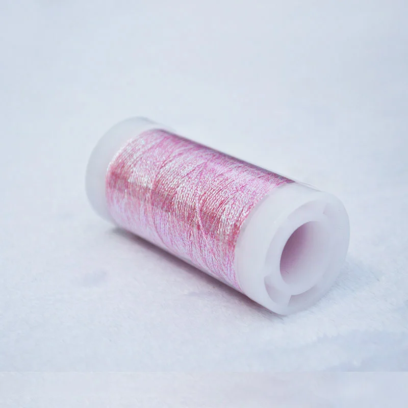 Нить для шитья блестящая пряжа вышивки крестом тканые нитки шелковая линия