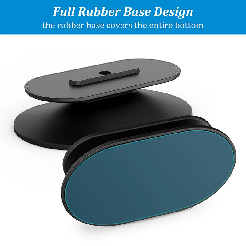PlusAcc Magnetic Stand for Echo Show 8 5 (1st &amp 2nd Gen) with Swivel Tilt Adjustable Function to Get Good Viewing/Camera Angle |