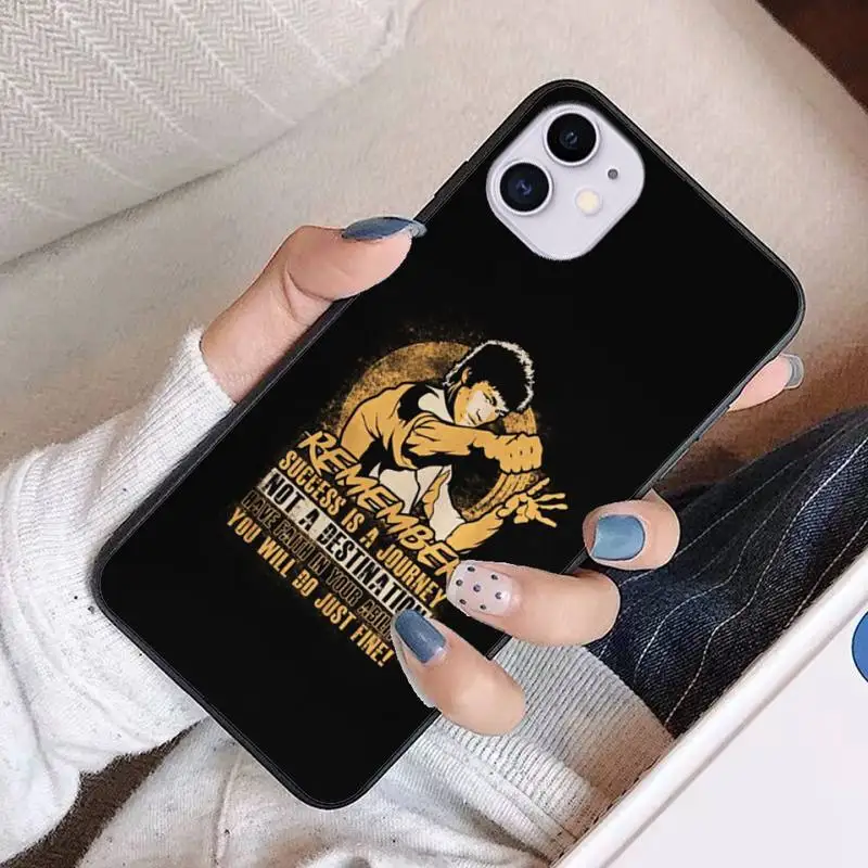 Брюс Ли китайский кунг фу роскошный брендовый чехол fundas carcasa аксессуары etui capas для