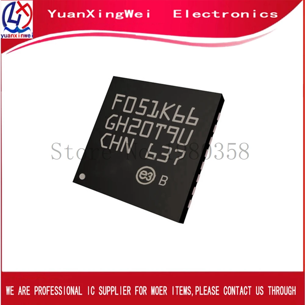 1 шт./лот STM32F051K6U6 STM32F051 F051K66 QFN32 новый оригинальный IC чип|Запасные части| |