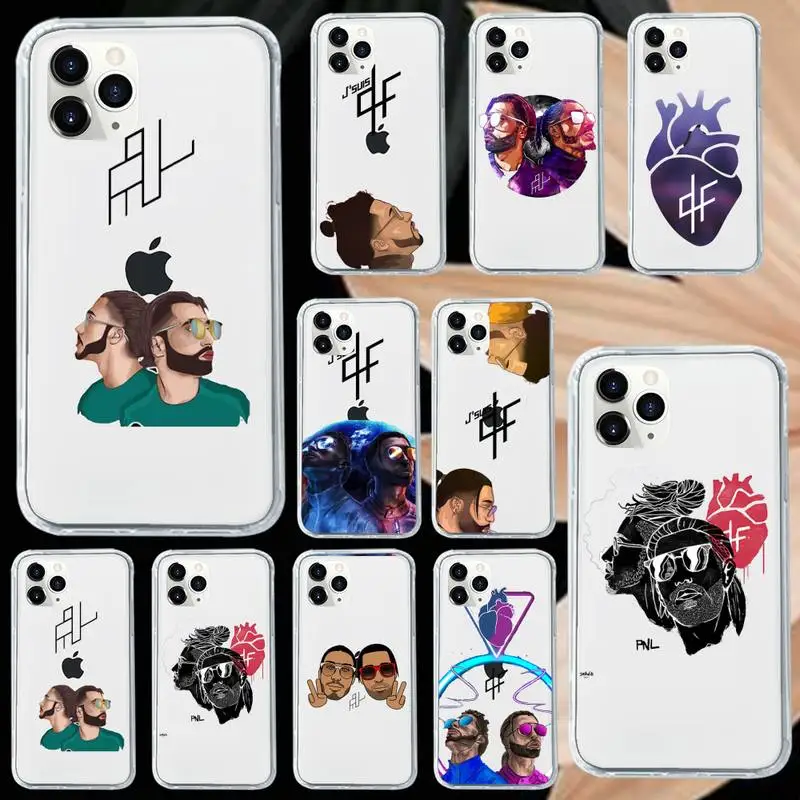 

PNL QLF Rapper Phone Case Transparent soft For iphone 5 5s 5c se 6 6s 7 8 11 12 plus mini x xs xr pro max