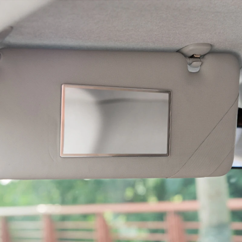 Автомобильный солнцезащитный козырек зеркало HD для макияжа интерьерный декор