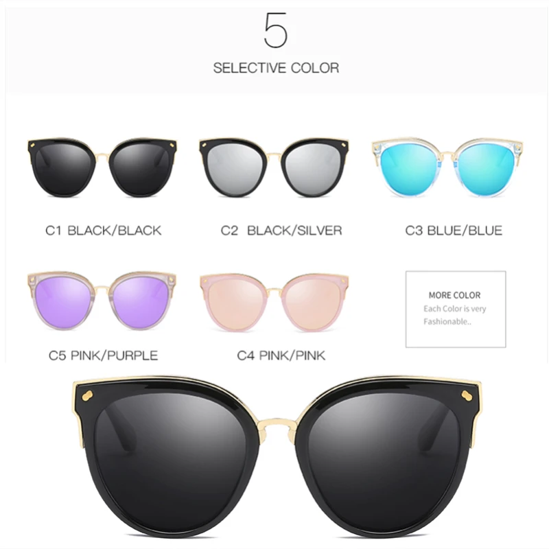 MSETOUTM поляризационные 2020 солнцезащитные очки для женщин металлический новый узор