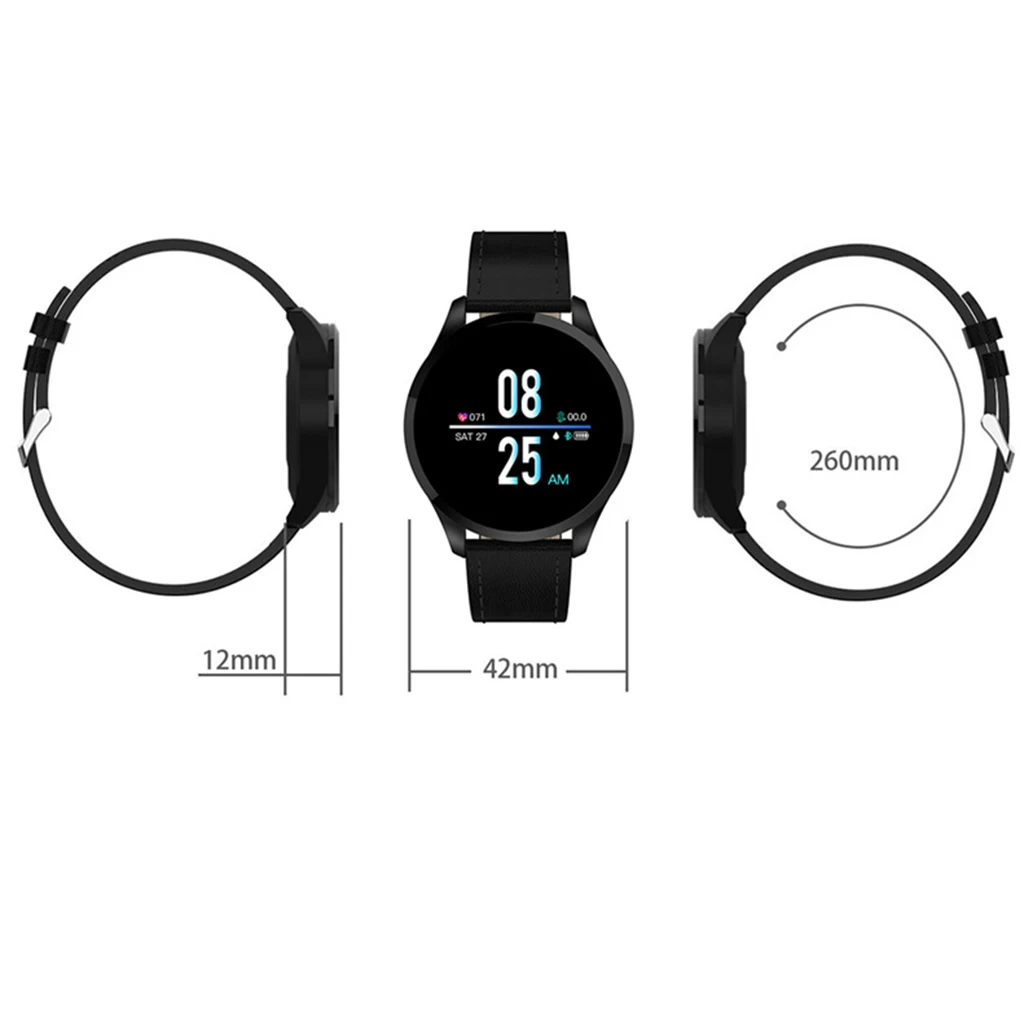 

Smart Watch Blood Pressure Heart Rate Bluetooth 4.0 Sport Wristband Activity Fitness Tracker