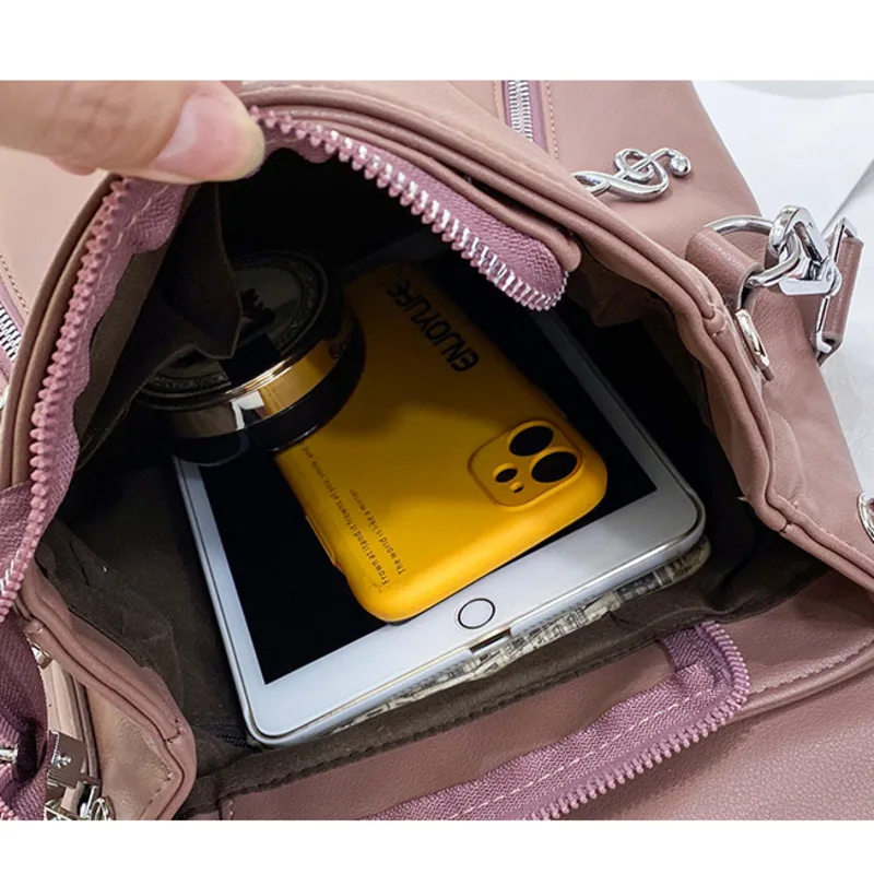 

Women Mini Backpack Soft PU Leather Shoulder Bag for Teenage Girls Travel Rucksacks Bagpack Female Ladies Schoolbag Back Pack