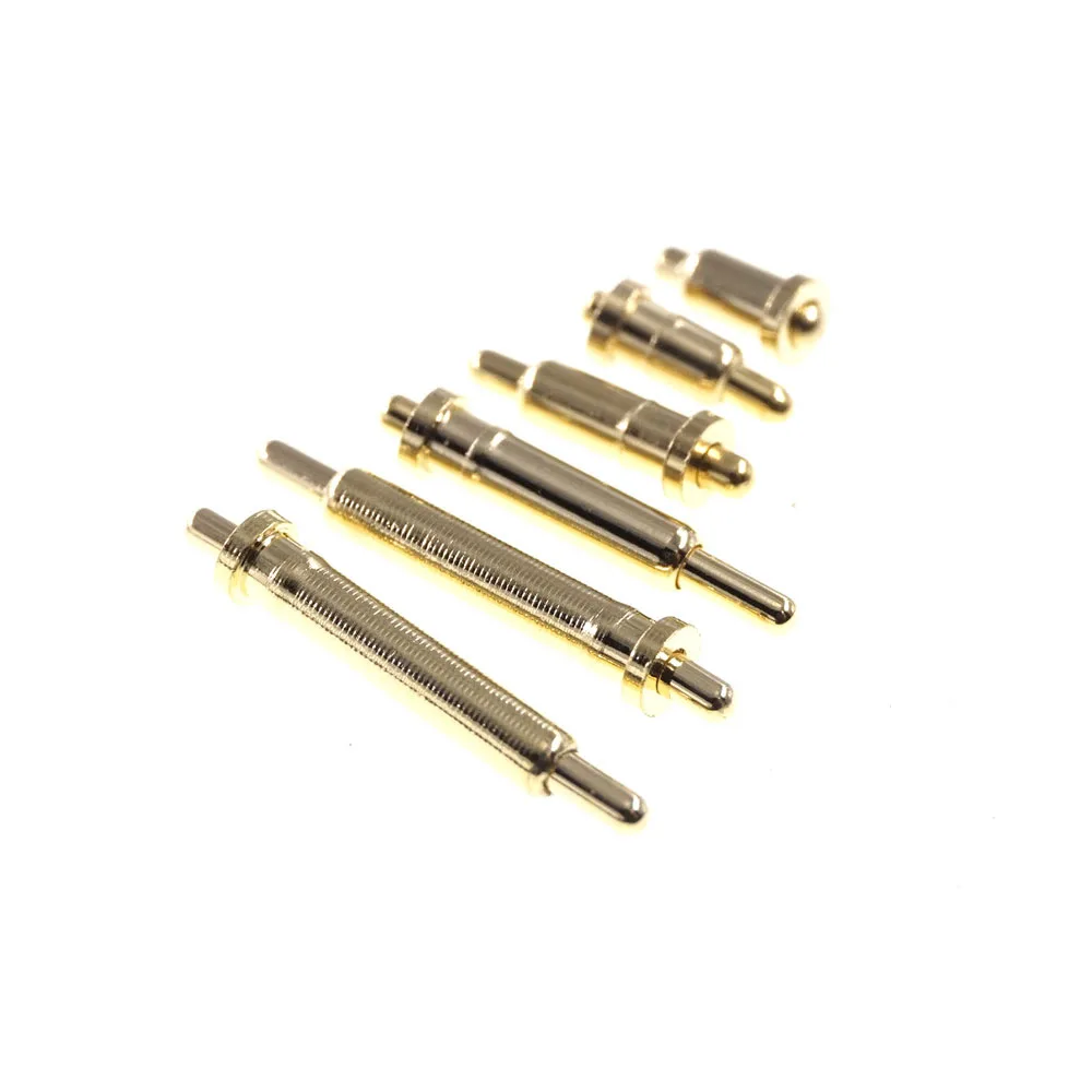 50 шт. двойной конец Весна нагрузки пружинный контакт Пружинные контакты SMT/SMD