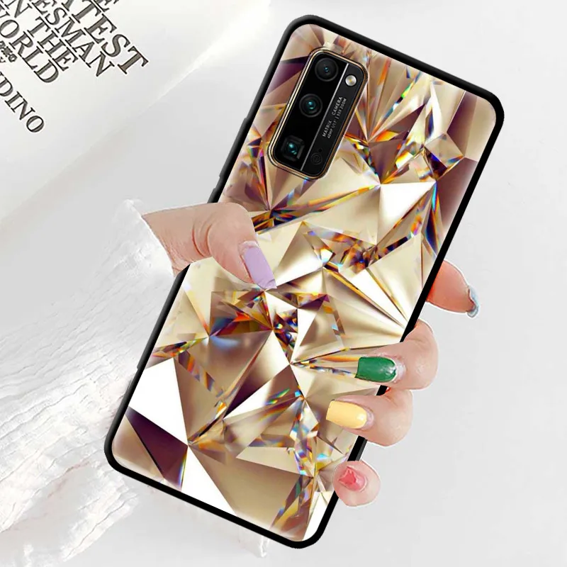 

Diamonds Bling Star Glitter Phone Case For Huawei Y6 Y7 Y9 2019 Y6p Y8p Y7a For Honor 20 Lite 9X Pro Play 9A 8X 8S 30i 9S Cover