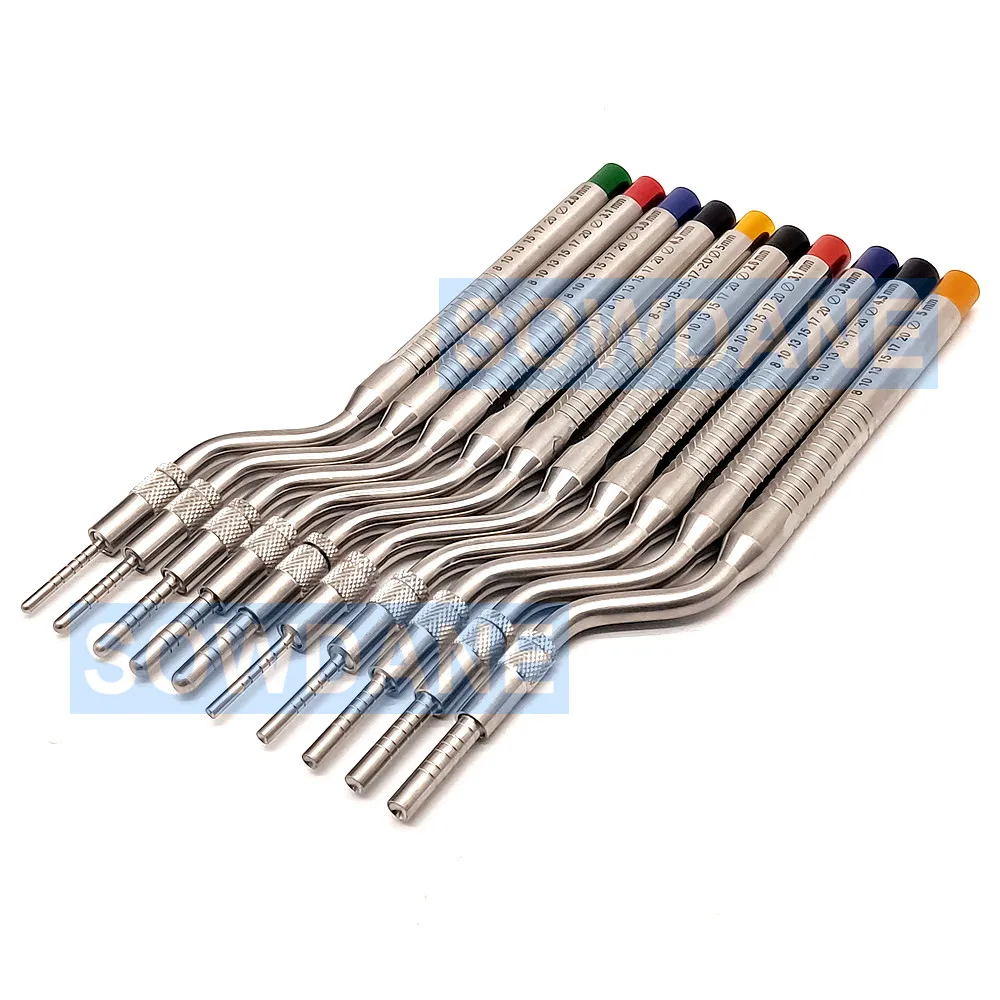 5 шт набор импланты остеотом инструмент синус подъемный выпуклой или вогнутой