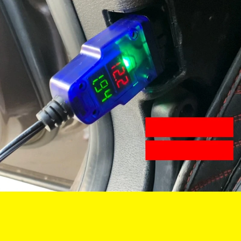 

Аварийный источник питания, зажим для аккумулятора ECU, экономия памяти для OBD2 12 В, экономия памяти при отключении питания, сменный вспомогат...
