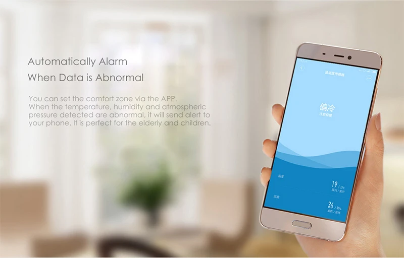

Tuya ZigBee Temperature And Humidity Sensor Smart Home Intelligent Sensor Thermometer Humidity Partner Works With ZigBee Hub