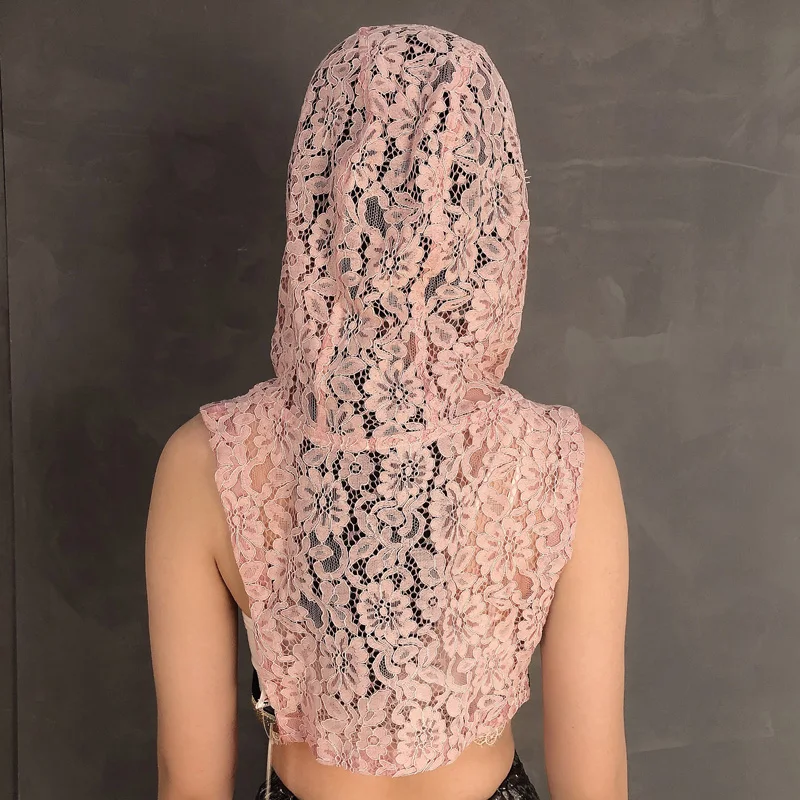 Поддельные ложные воротник женская блузка кружева выдолбленный свитер съемный