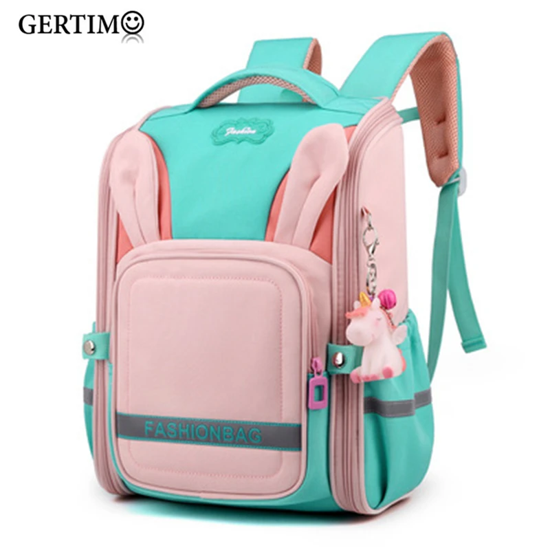 Large Capacity orthopedic Schoolbags for Kids Boy Girl Cute Dinosaur Backpack Children Safety Backpack with Reflective Strips