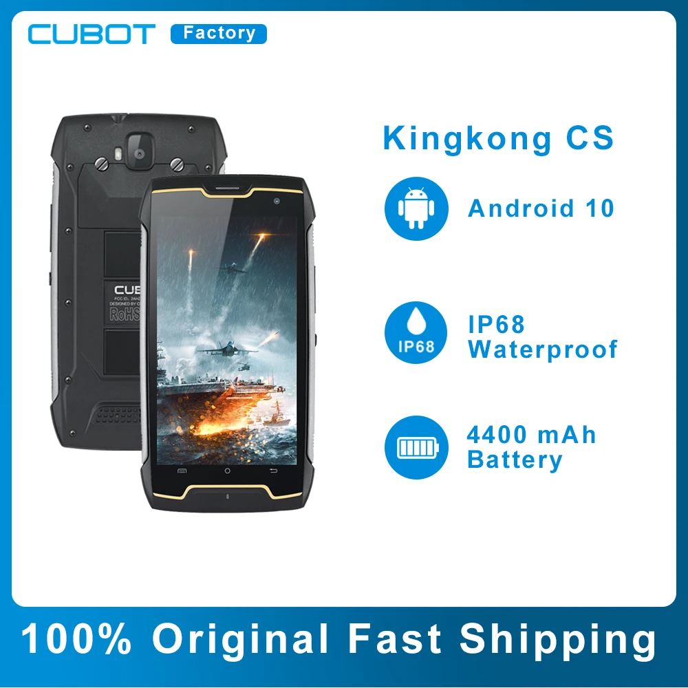 Cubot Kingkong CS Прочный смартфон IP68 Водонепроницаемый противоударный Спорт на