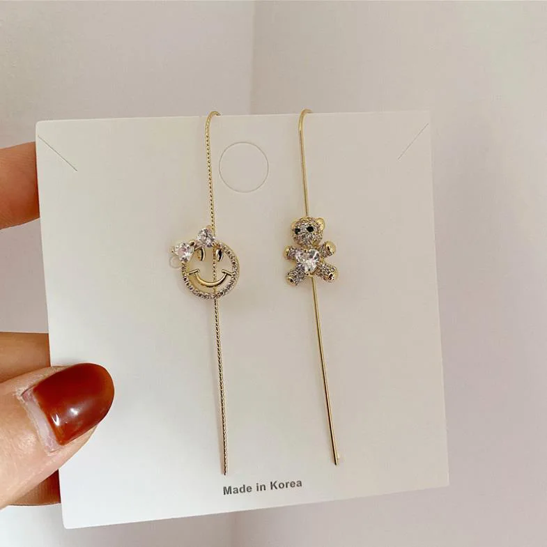 

kawaii piercing earrings for women 2020 ear wrap crawler hook earrings schmuck earcuff ear clips pendientes clip fashion jewelry