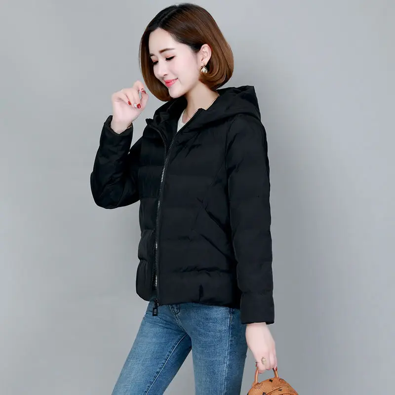 Warehouse clearing, autumn winter fashion hat, cotton padded jacket, loose and thin, all kinds of short women's cotton clothes