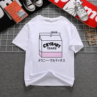 90s graphic rock top tees female peach soda theme t shirt women harajuku vintage t shirt fashion queen tshirt
