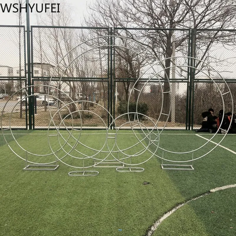 Реквизит для рождественской и свадебной вечеринки подставка с железной аркой