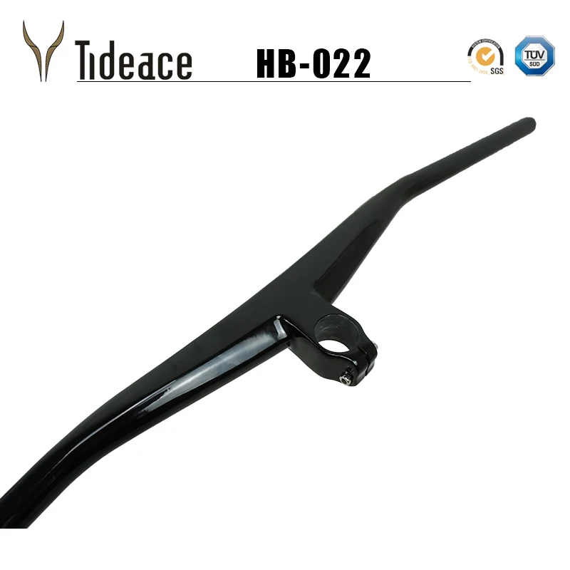 Tideace T800 полностью углеродный руль UD MTB Горный Руль Интегрированный руль со стержнем ультра светильник 600-700 мм запчасти для велосипеда