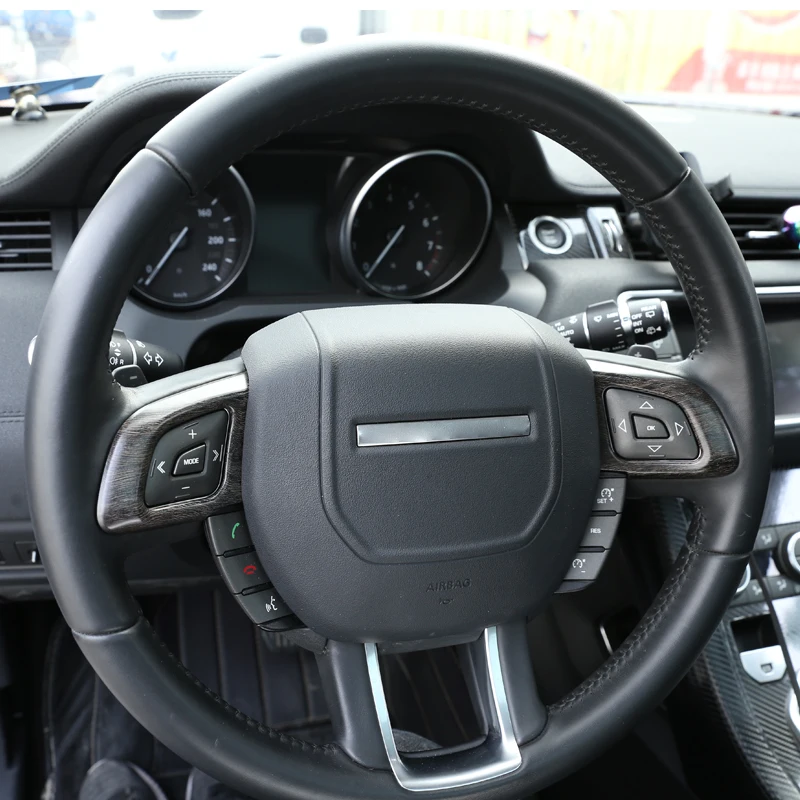 Для Land rover Range Rover Evoque 12-19 автомобильный Стайлинг ABS дуб древесина зернистая