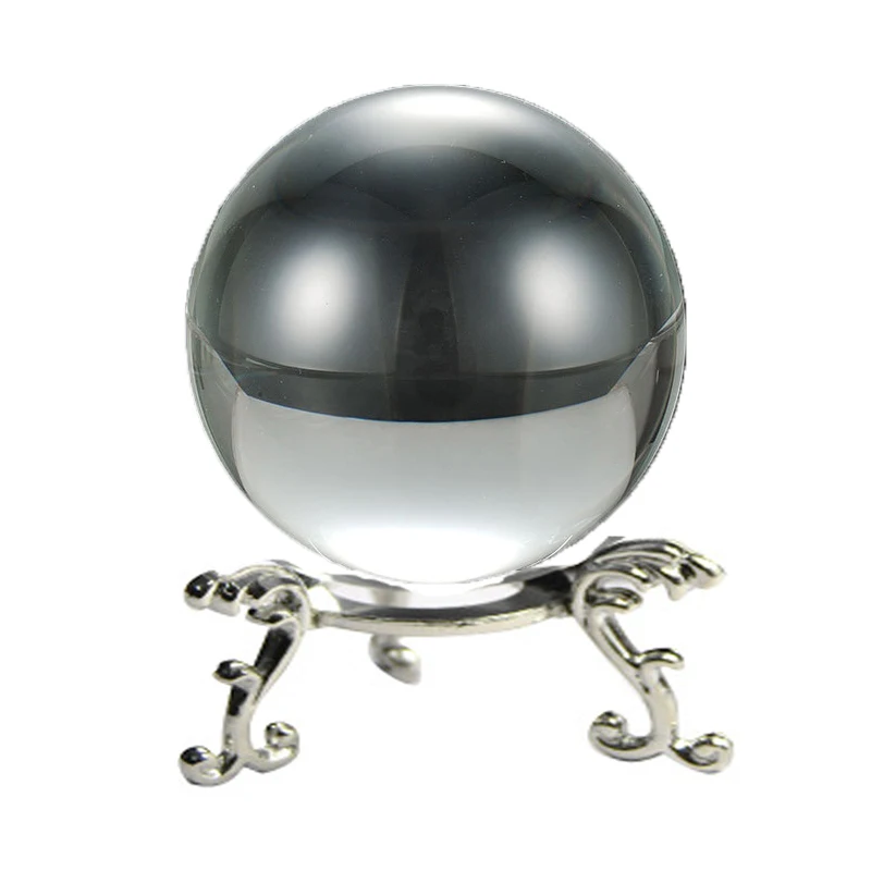 60/70/80MM фотография хрустальный шар орнамент фэншуй Глобус Гадания и предсказания