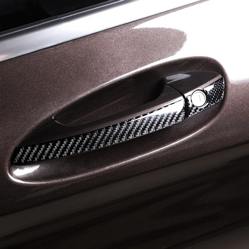 Автомобильная наружная дверная ручка блестки украшение крышка отделка из