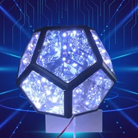 infinity dodecahedron creative cool infinite dodecahedron color art light night light