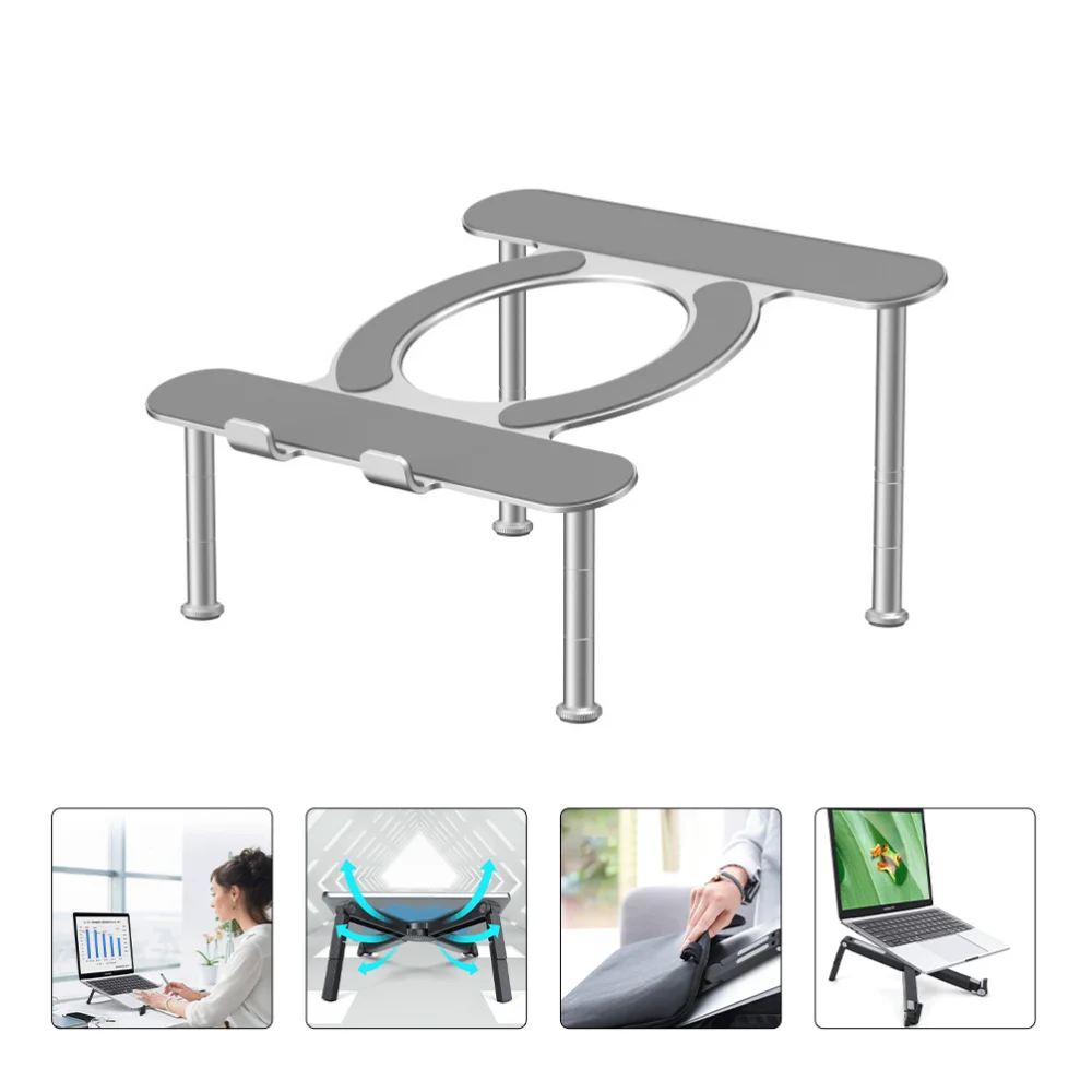 

Aluminum Alloy Laptop Stand Folding Tablet Stand Heat Dissipation Laptop Holder
