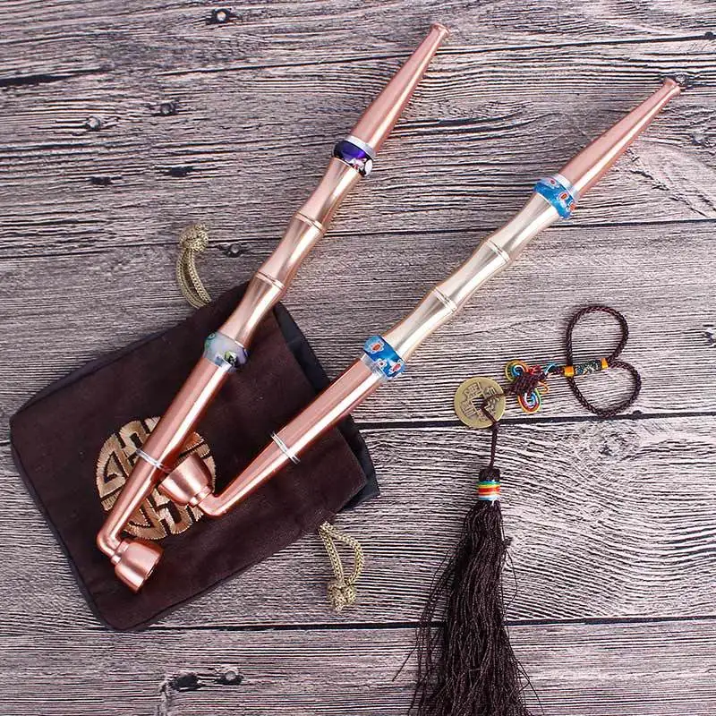 Китайские курительные трубки с длинным стержнем для табака металлический