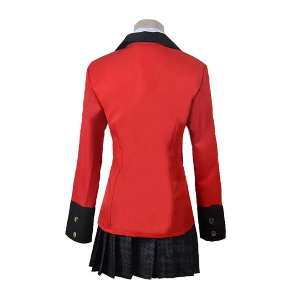 Аниме Kakegurui Yomoduki Руна куртка с капюшоном Yumeko Jabami косплэй костюм японского аниме
