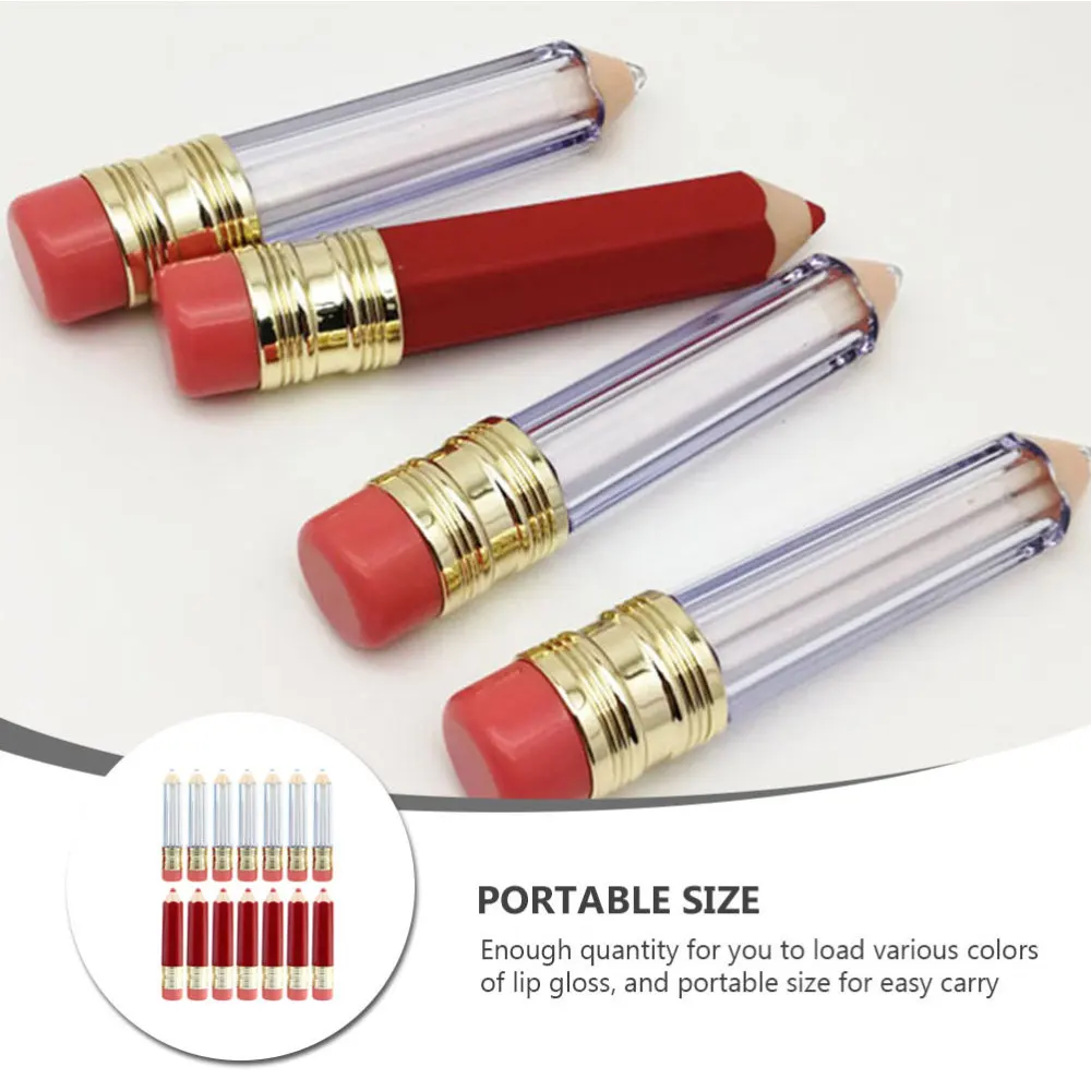 

14pcs Empty Lip Gloss Tubes Containers Gloss Tubes Refillable Lip Oil Bottles